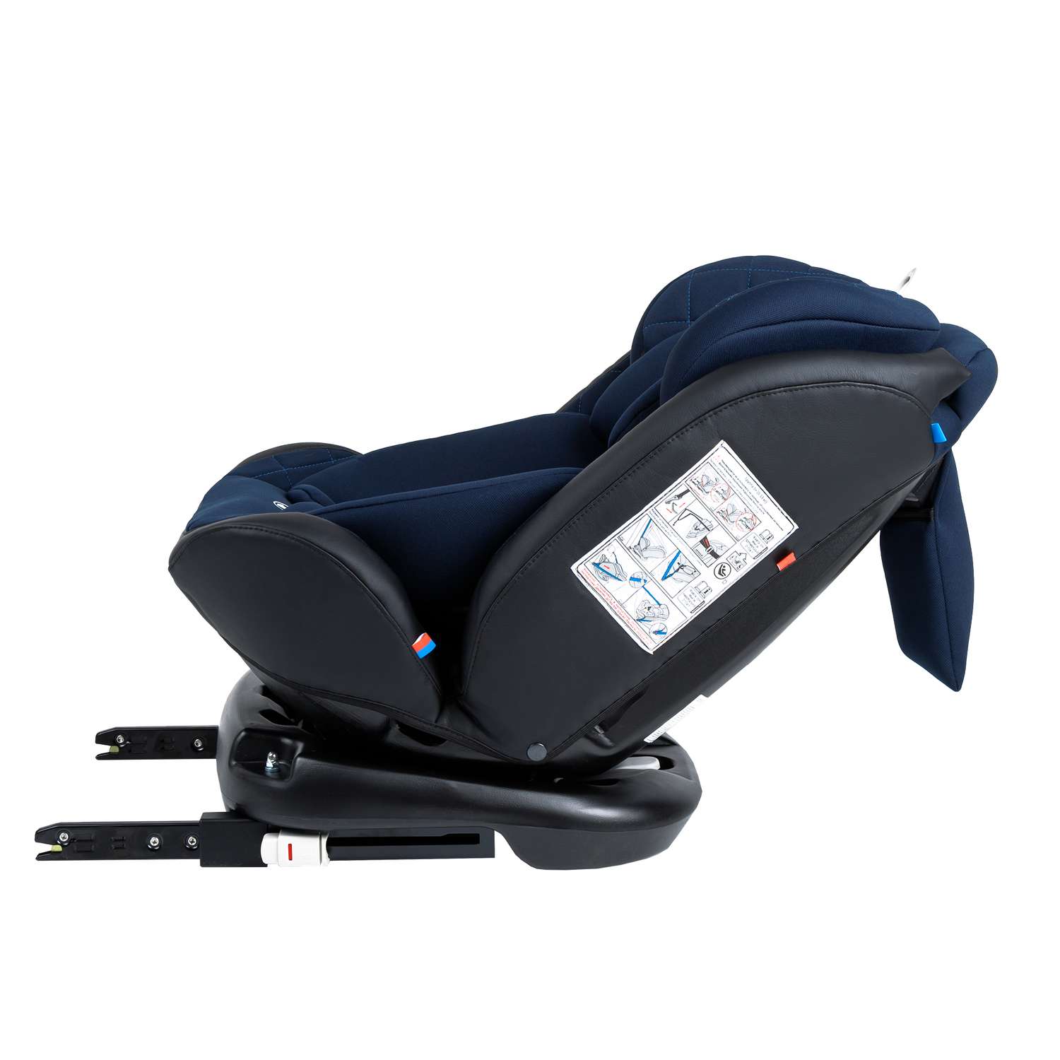 Автокресло Amarobaby Brilliant Isofix класс D группа 0+/1/2/3 Синий - фото 17