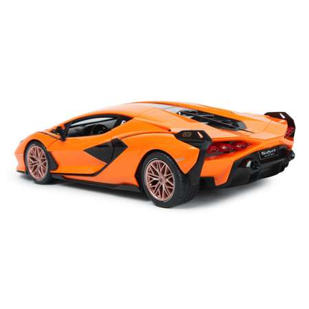 Машина Rastar РУ 1:14 Lamborghini Sian Оранжевая 97700