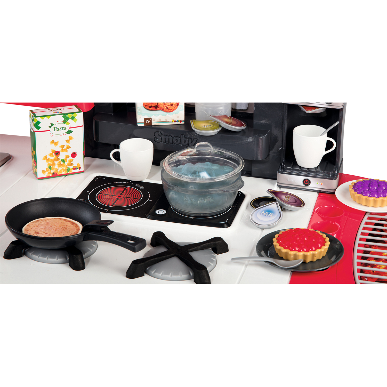 Кухня Smoby Tefal super chef Deluxe электронная 311304 - фото 4