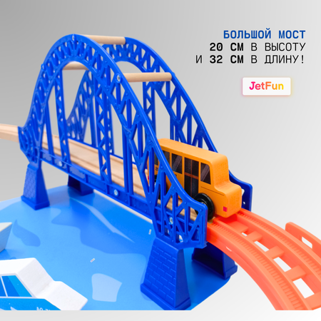 Железная дорога JetFun С аксессуарами