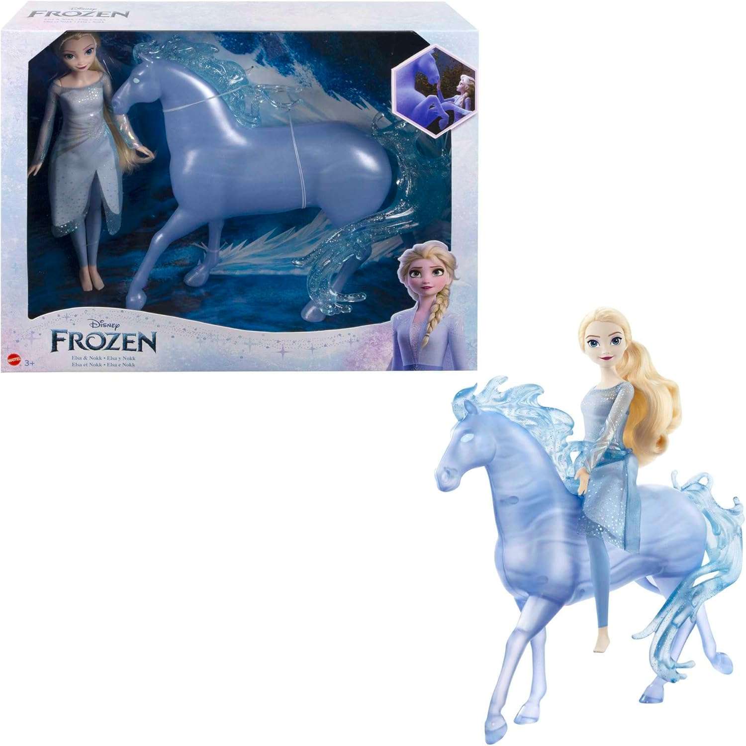 Набор игровой Disney Frozen Эльза и Нокк HLW58 HLW58 - фото 1