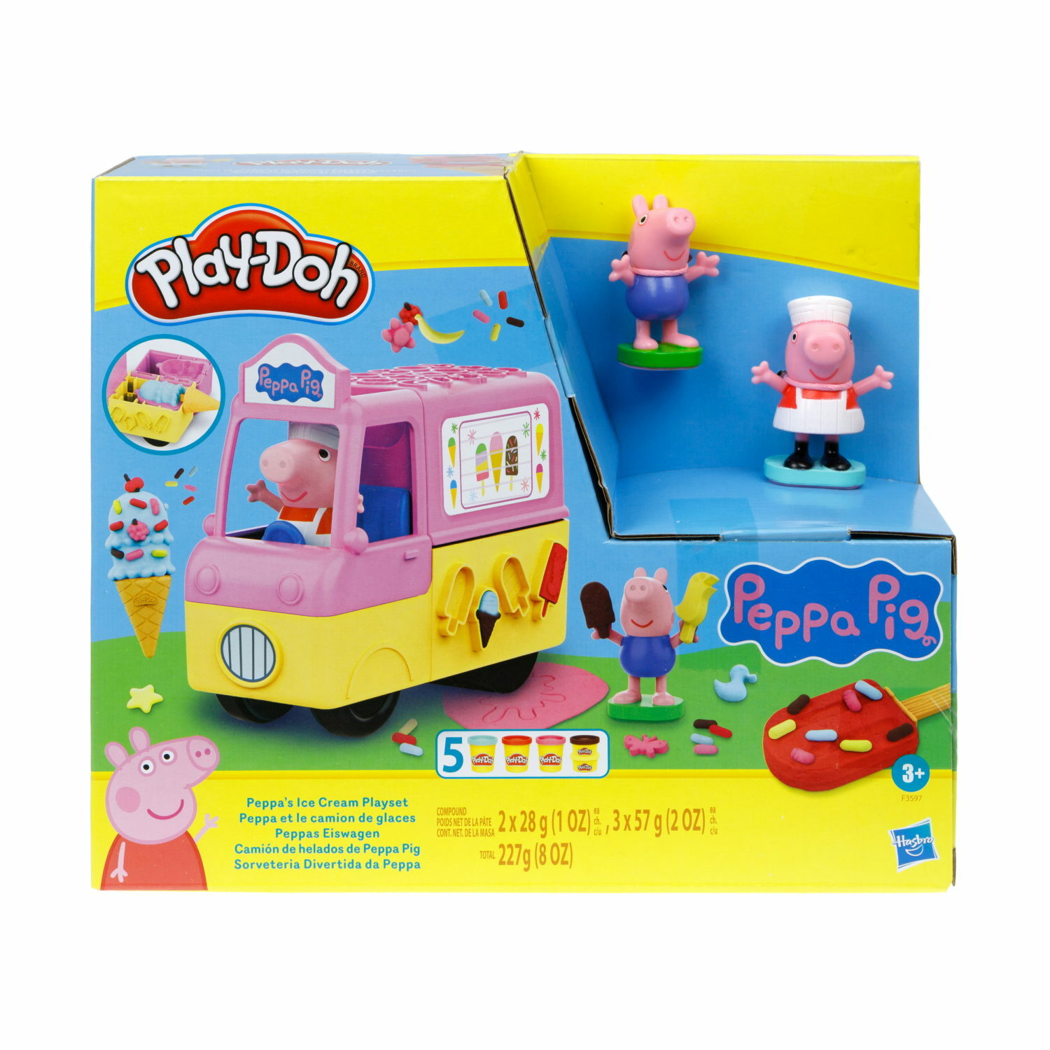 Игровой набор Hasbro Play-Doh Мороженое Пеппы - фото 7