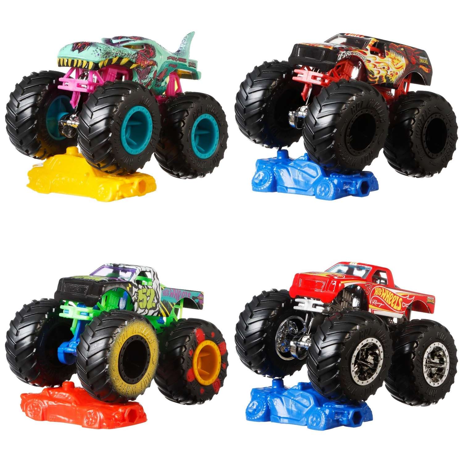 Машинка Hot Wheels Monster Trucks в ассортименте FYJ44 FYJ44 - фото 1