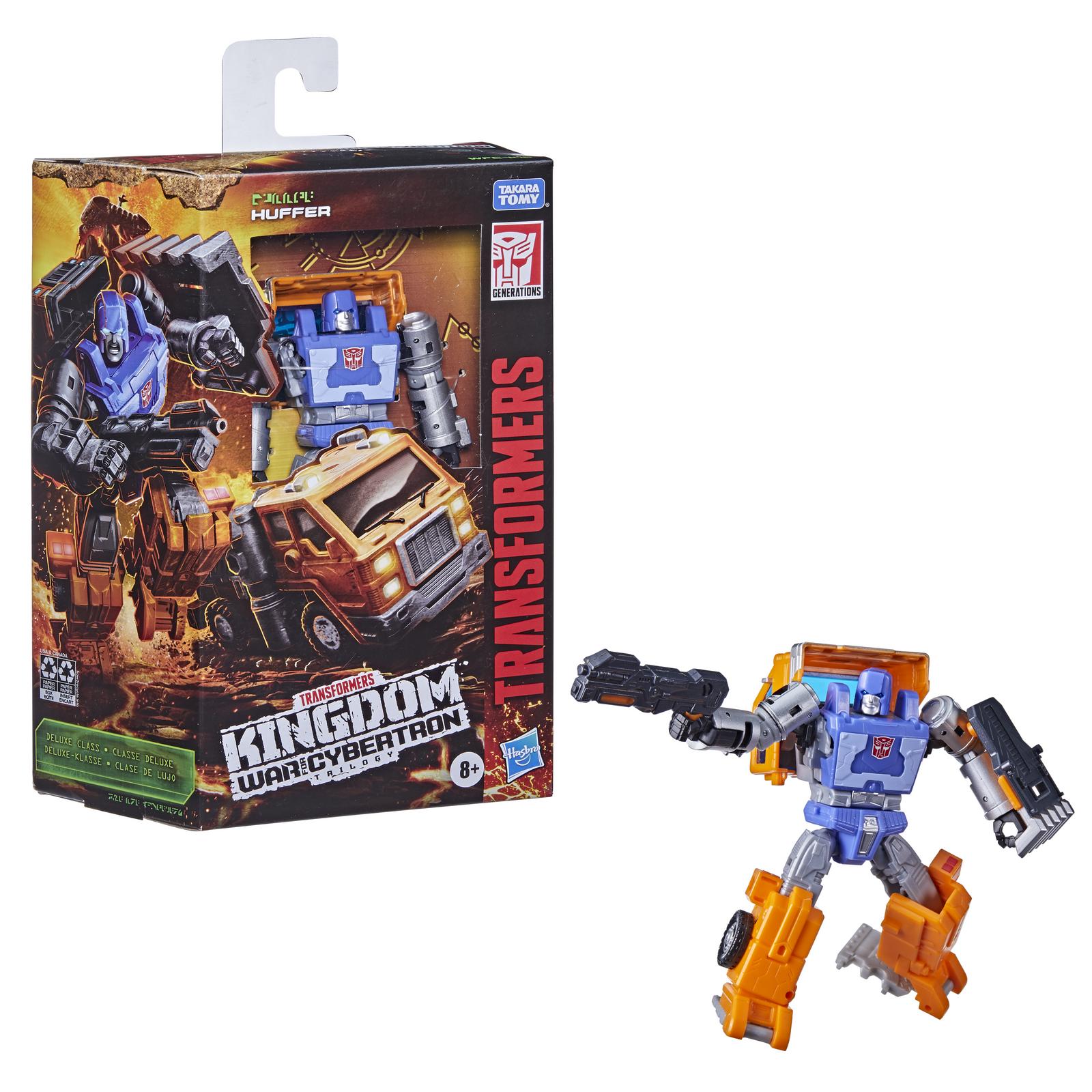 Фигурка Transformers Дэлюкс Серия Королевство Хаффер F06755X0 - фото 5