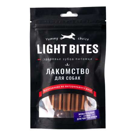 Лакомства для собак LIGHT BITES 50г Жевательные стики для чистки зубов LB028