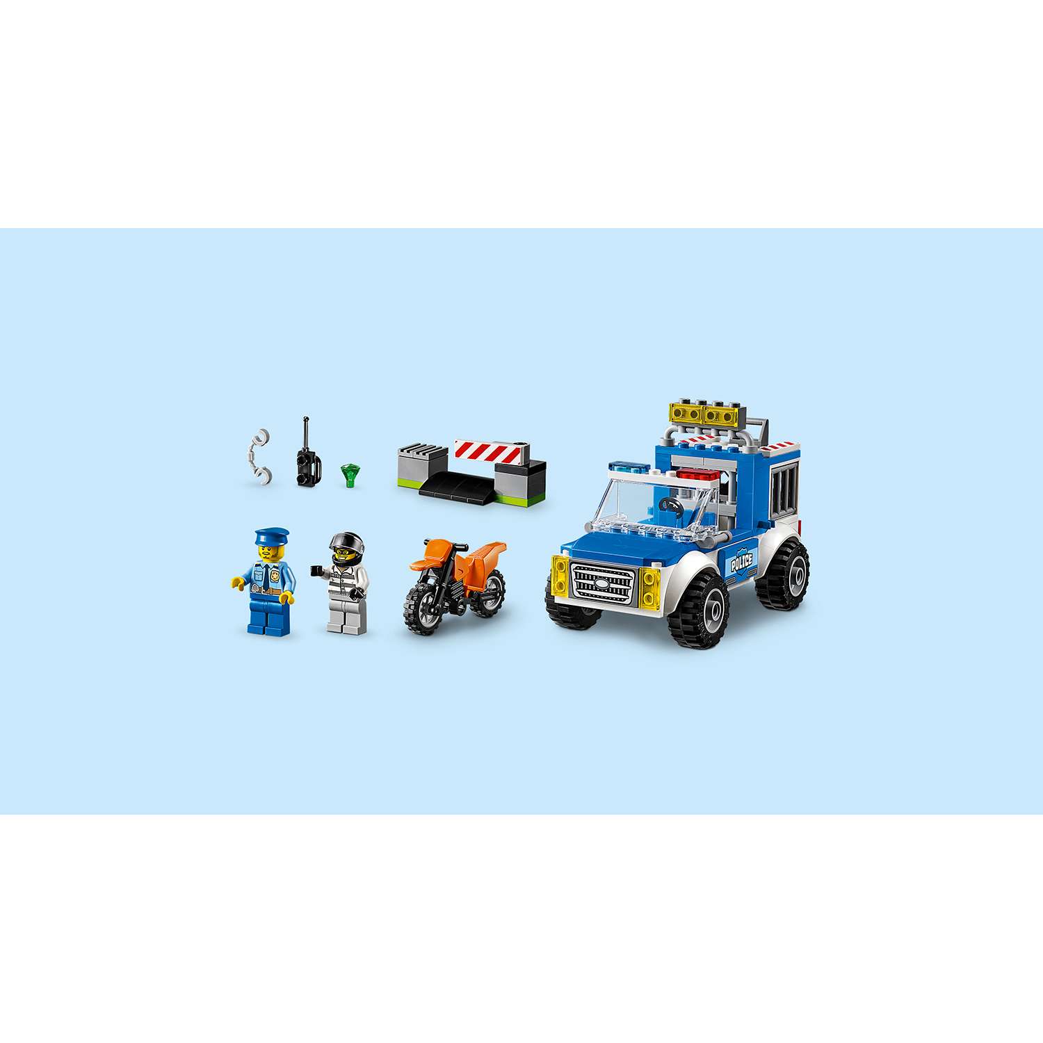 Конструктор LEGO Juniors Погоня на полицейском грузовике (10735) - фото 6