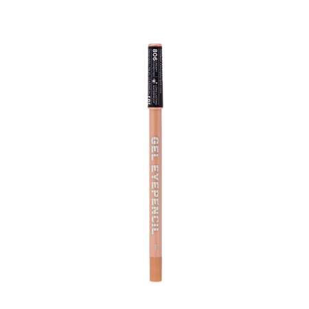 Карандаш для глаз гелевый Parisa Cosmetics Gel Eyepencil 806 Персиковый перламутр