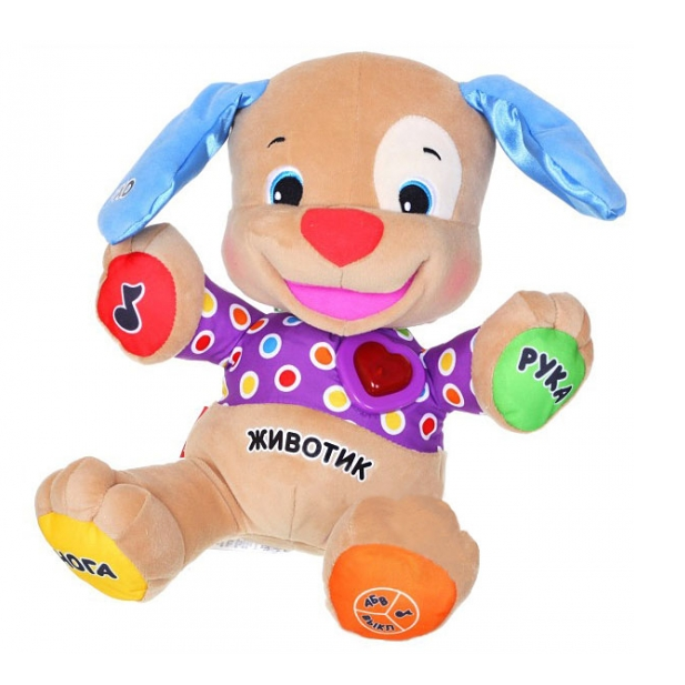 Ученый щенок Fisher Price Смейся и учись (русский) в ассортименте - фото 1