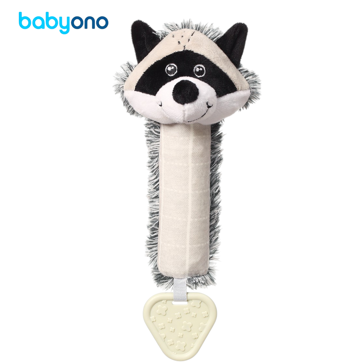 Прорезыватель Babyono Енот Rocky в ассортименте - фото 1