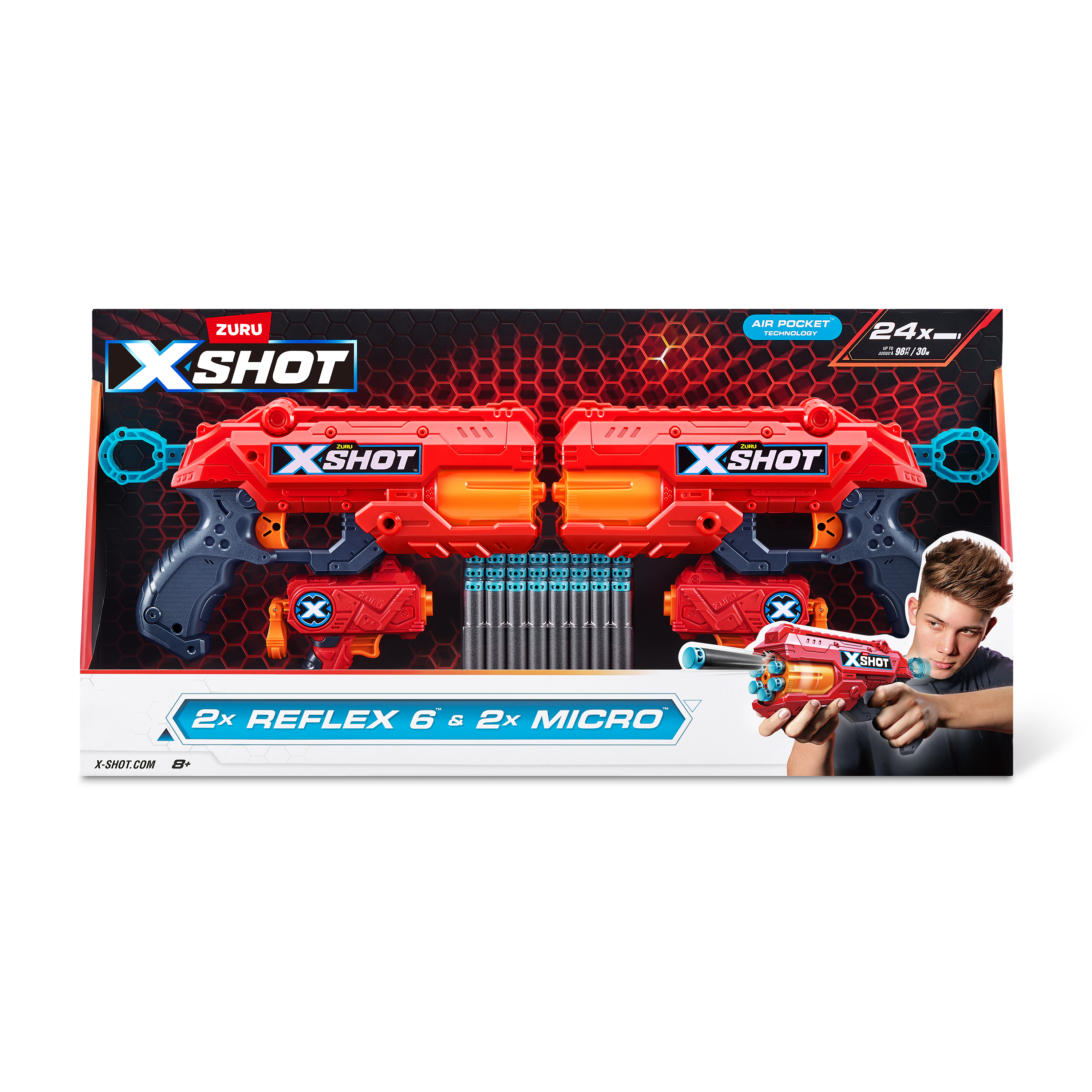 Бластер Zuru XSHOT  Excel Reflex - фото 9