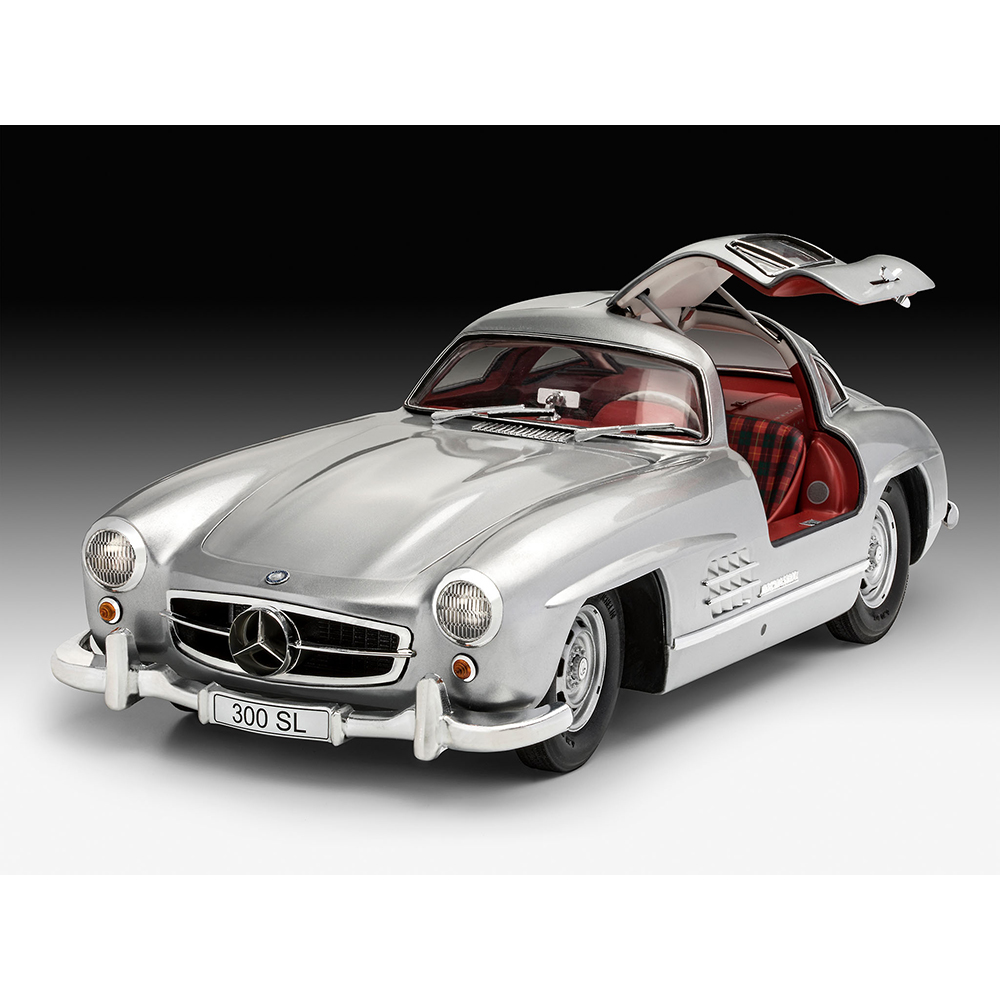 Модель для сборки Revell Первый спортивный автомобиль Mercedes-Benz 300 SL 07657 - фото 2