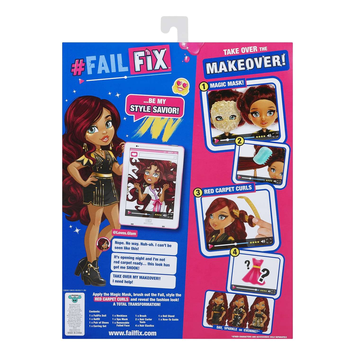 Набор игровой FailFix Кукла 2в1 Лавс Глэм с аксессуарами 38191 38191 - фото 3