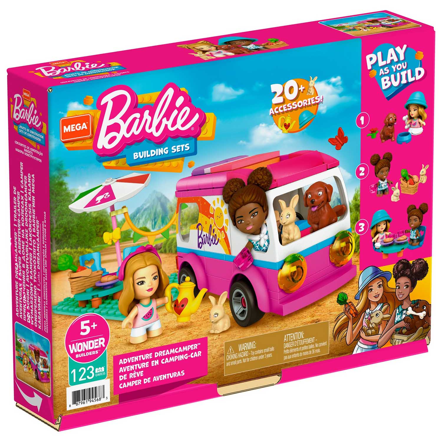 Конструктор Mega Construx Barbie Поход мечты GWR35 - фото 4