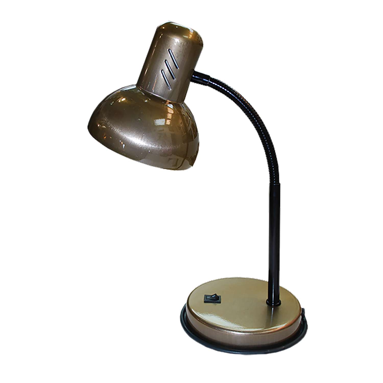 Настольный светильник Трансвит на подставке НТ 2077А шоколад - фото 1