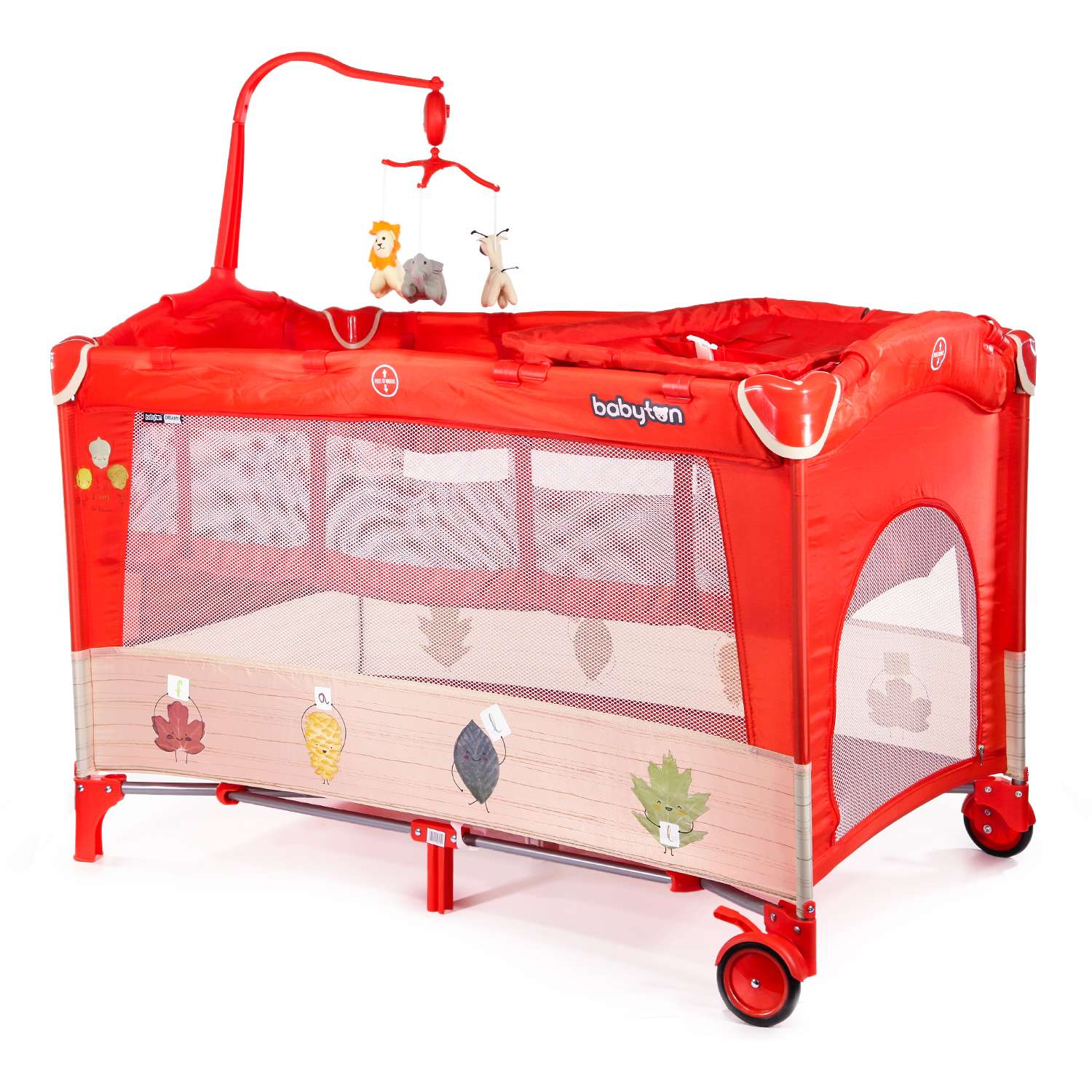 Манеж-кровать Babyton Dreamy Coral P610 - фото 1