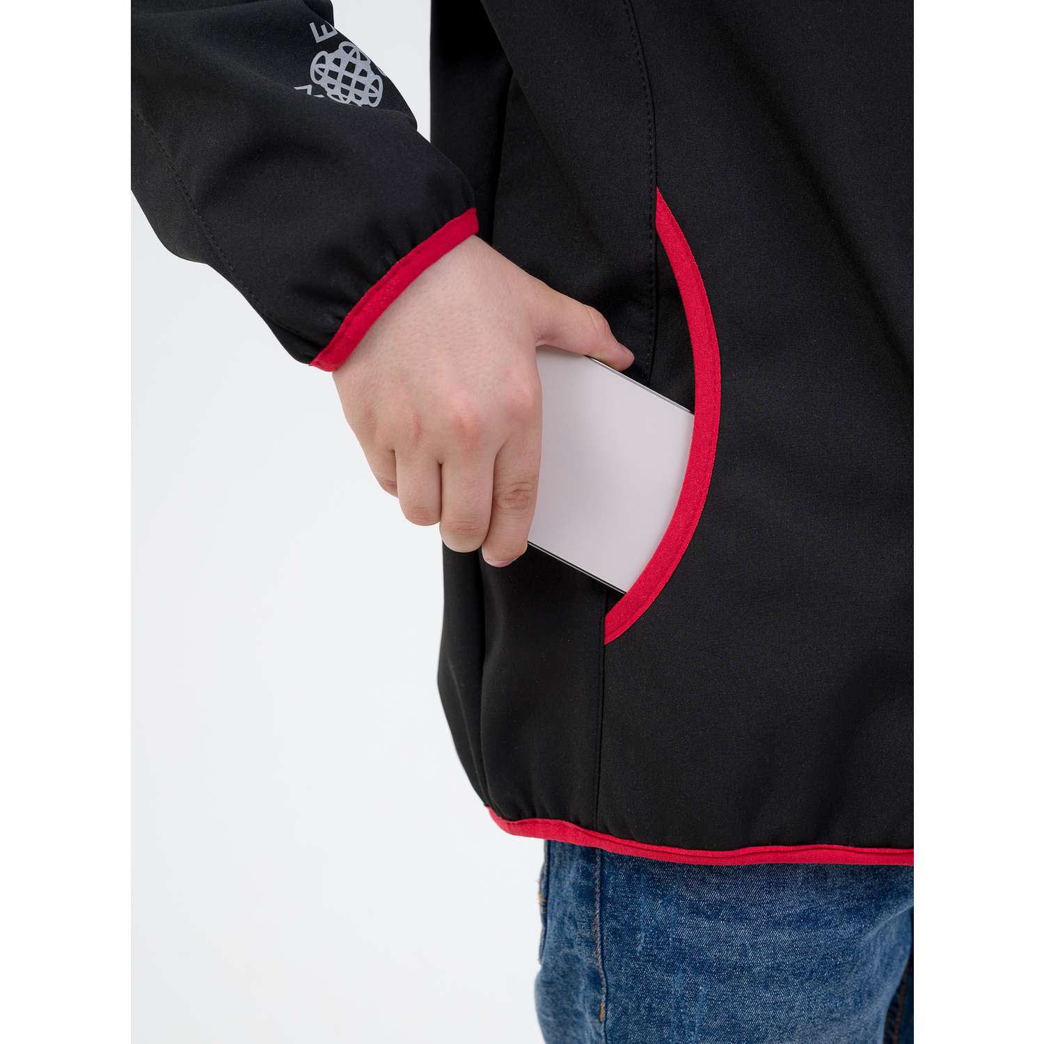 Куртка Sherysheff Куртка В19042Ф Черный/красный - фото 15