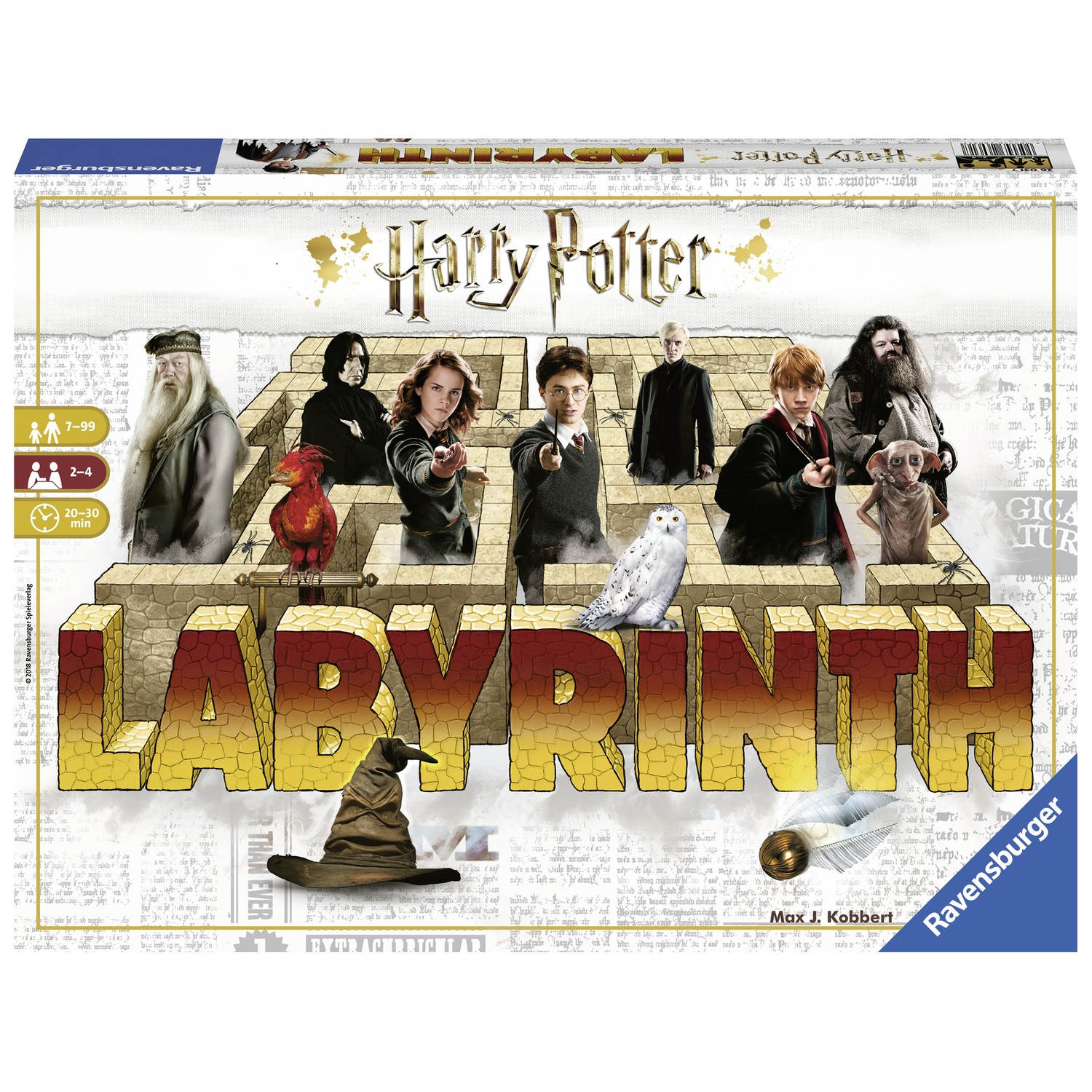 Игра настольная Ravensburger Гарри Поттер Лабиринт 26031 купить по цене  1299 ₽ в интернет-магазине Детский мир