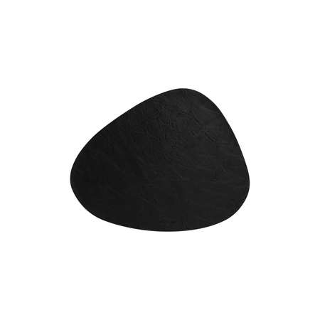Салфетка сервировочная DeNASTIA Металлик 45x36 см экокожа черный E000585