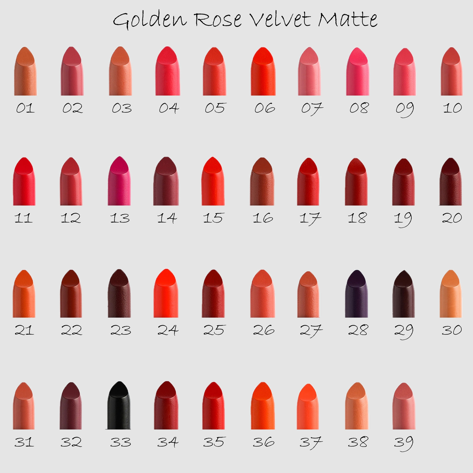 Помада Golden Rose Velvet Matte тон 27 - фото 3