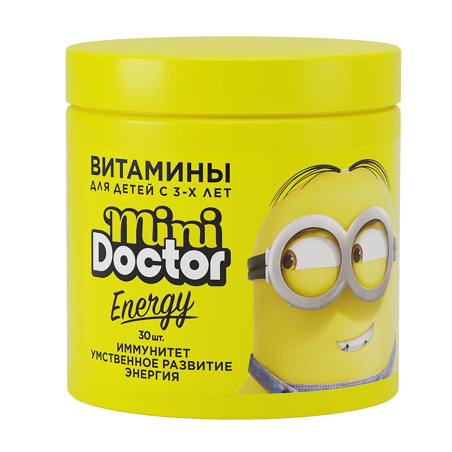 Витамины Mini Doctor Energy 30пастилок - фото 1