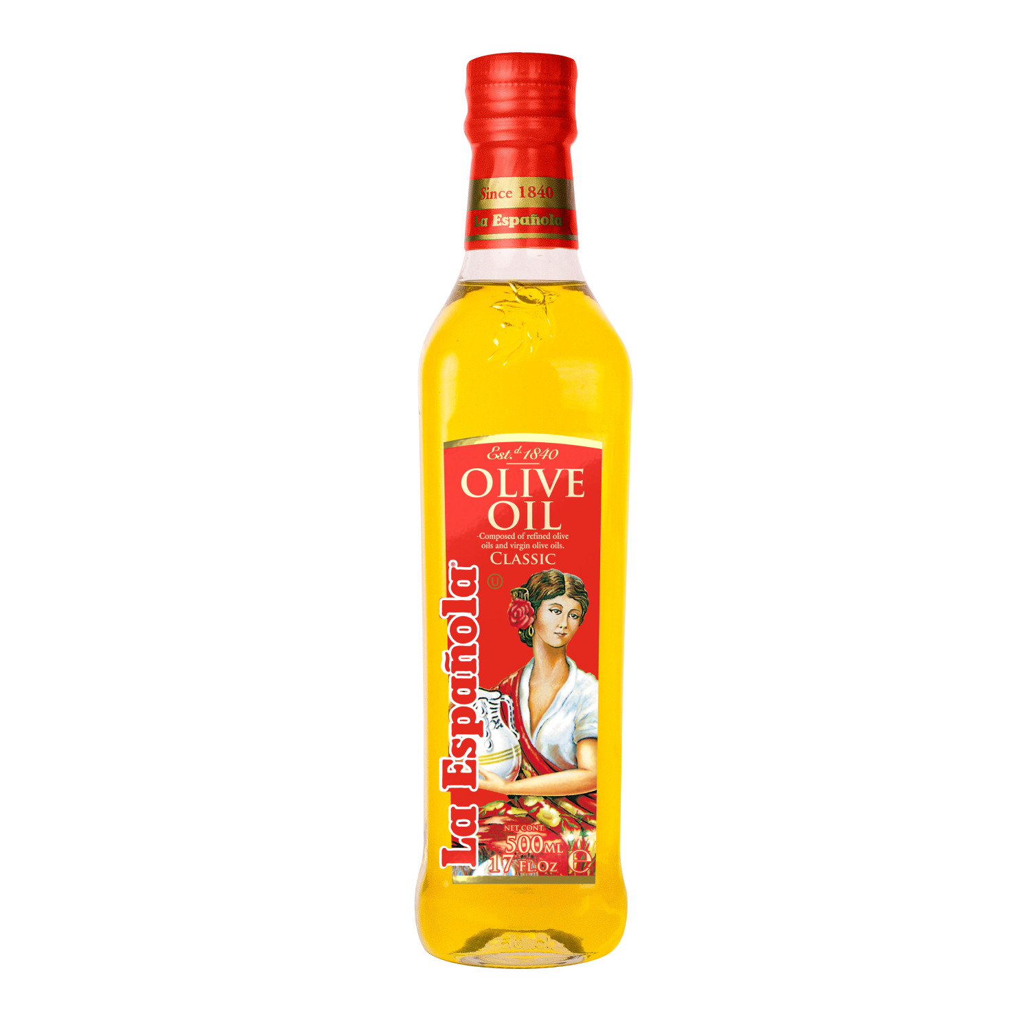 Оливковое масло La Espanola Classic рафинированное с добавлением нерафинированного - фото 1