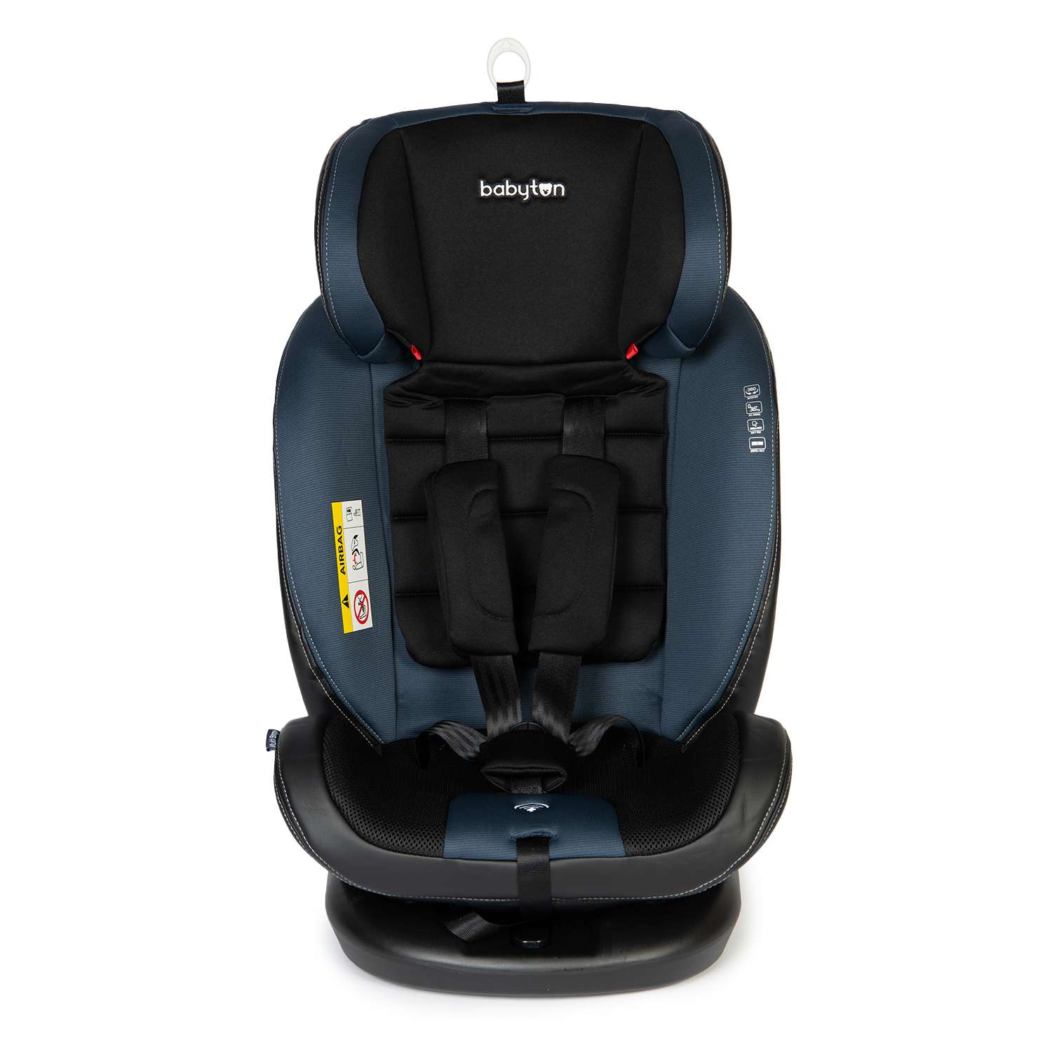 Автокресло Babyton Multi-Stage Black-Blue Isofix 0+/1/2/3 (0-36 кг) - фото 16