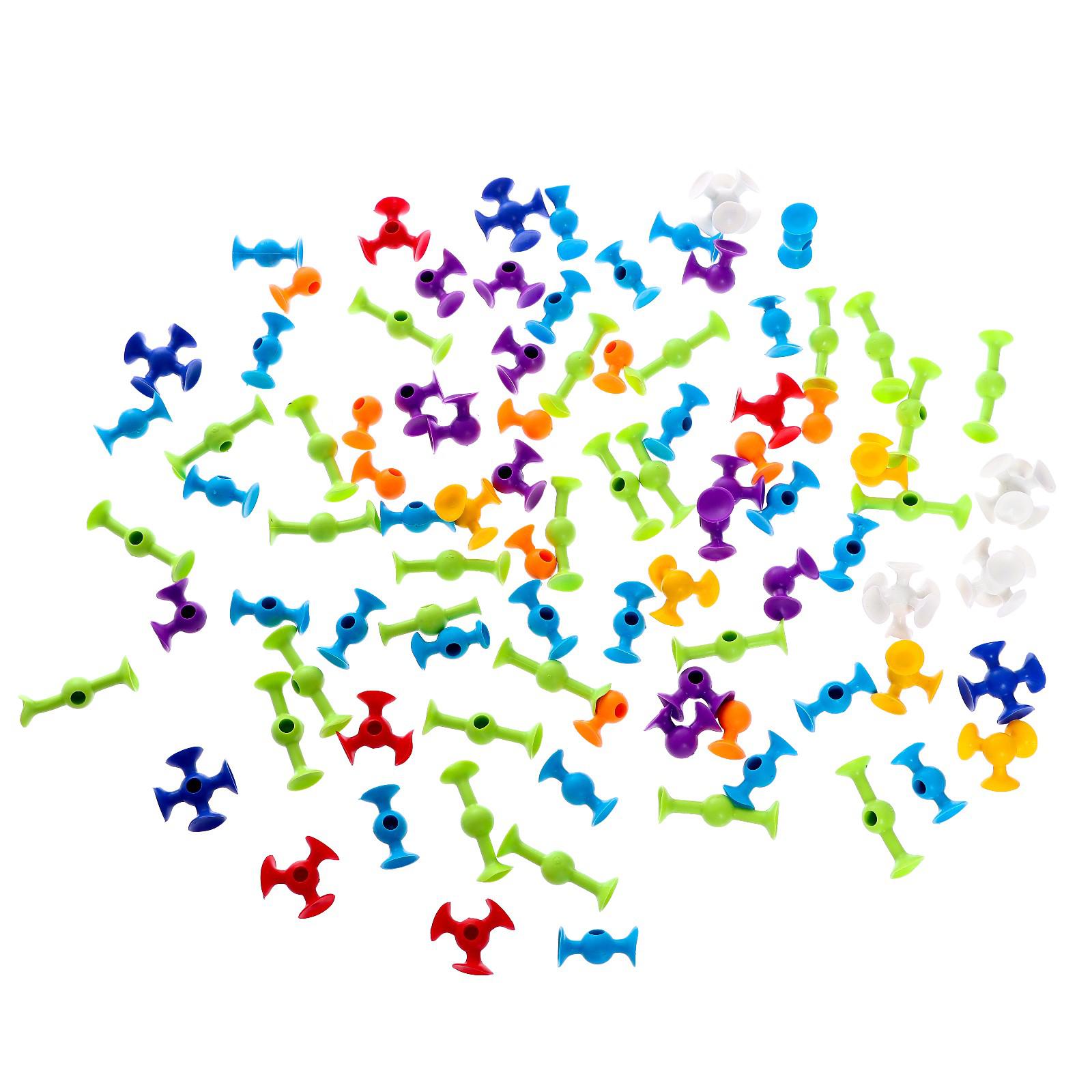 Конструктор Sima-Land «Забавные присоски» 90 деталей - фото 2