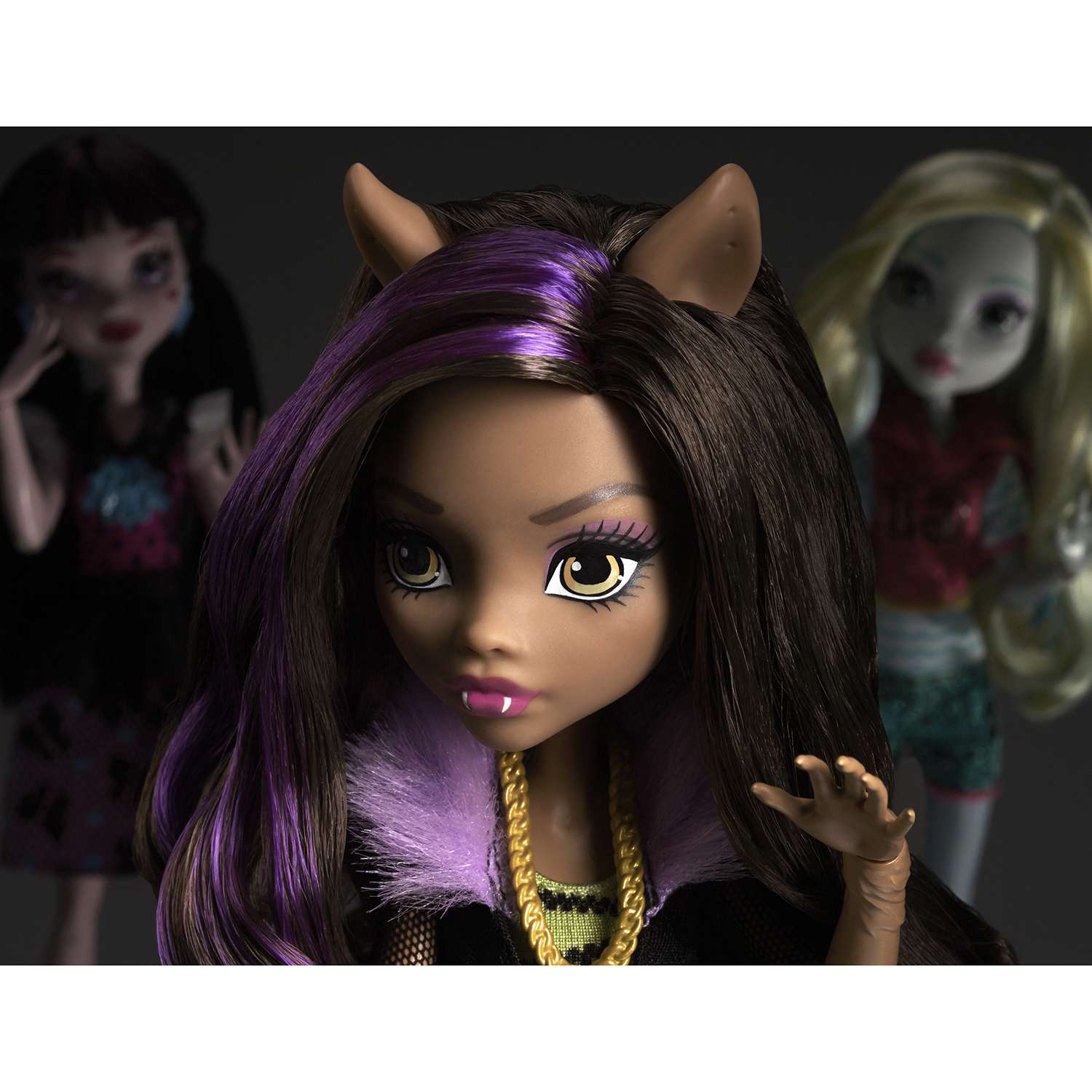 Кукла Monster High Monster High В модном наряде Клодин Вульф DVH23 DNW97 - фото 12