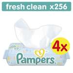 Влажные салфетки Pampers Fresh Clean 4 упак. 64 шт.
