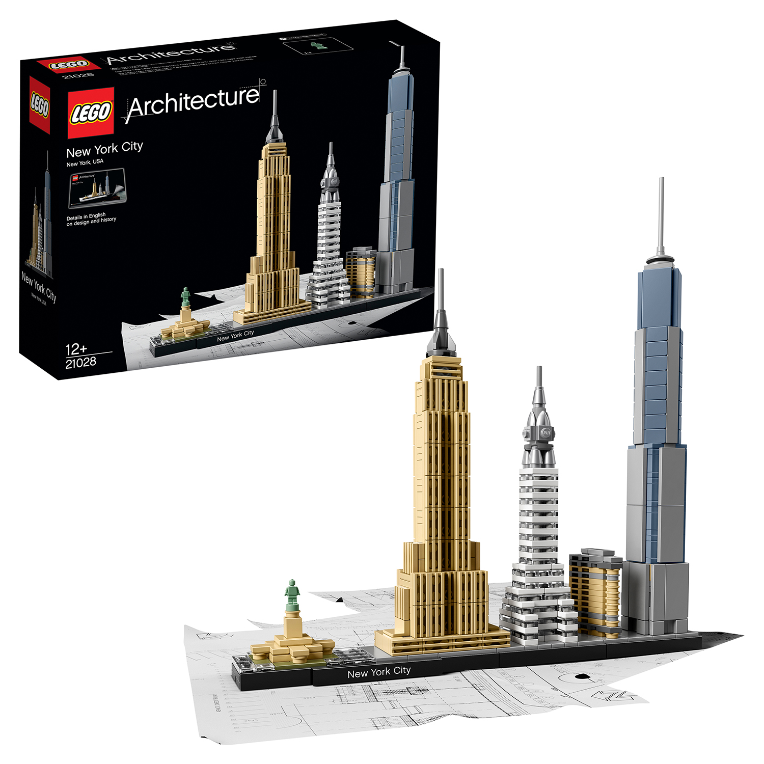 Конструктор LEGO Architecture Нью Йорк 21028 - фото 1