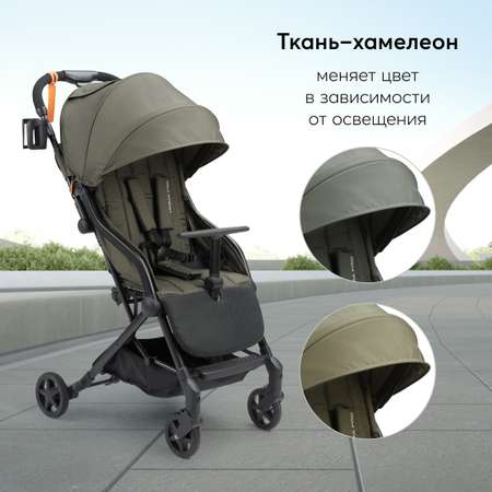 Коляска прогулочная Happy Baby Umma Pro olive green