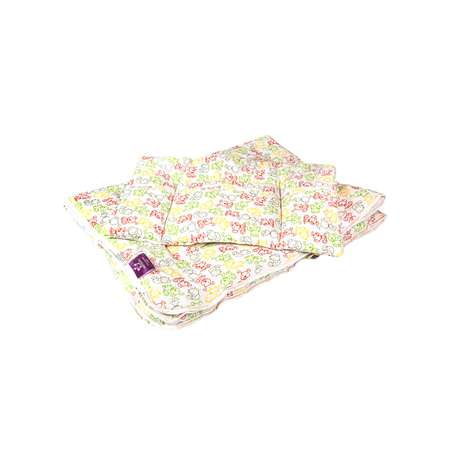 Комплект одеяло и подушка KUPU-KUPU Li-Ly Лебяжий пух трикотаж собачки