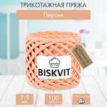 Трикотажная пряжа BISKVIT Персик