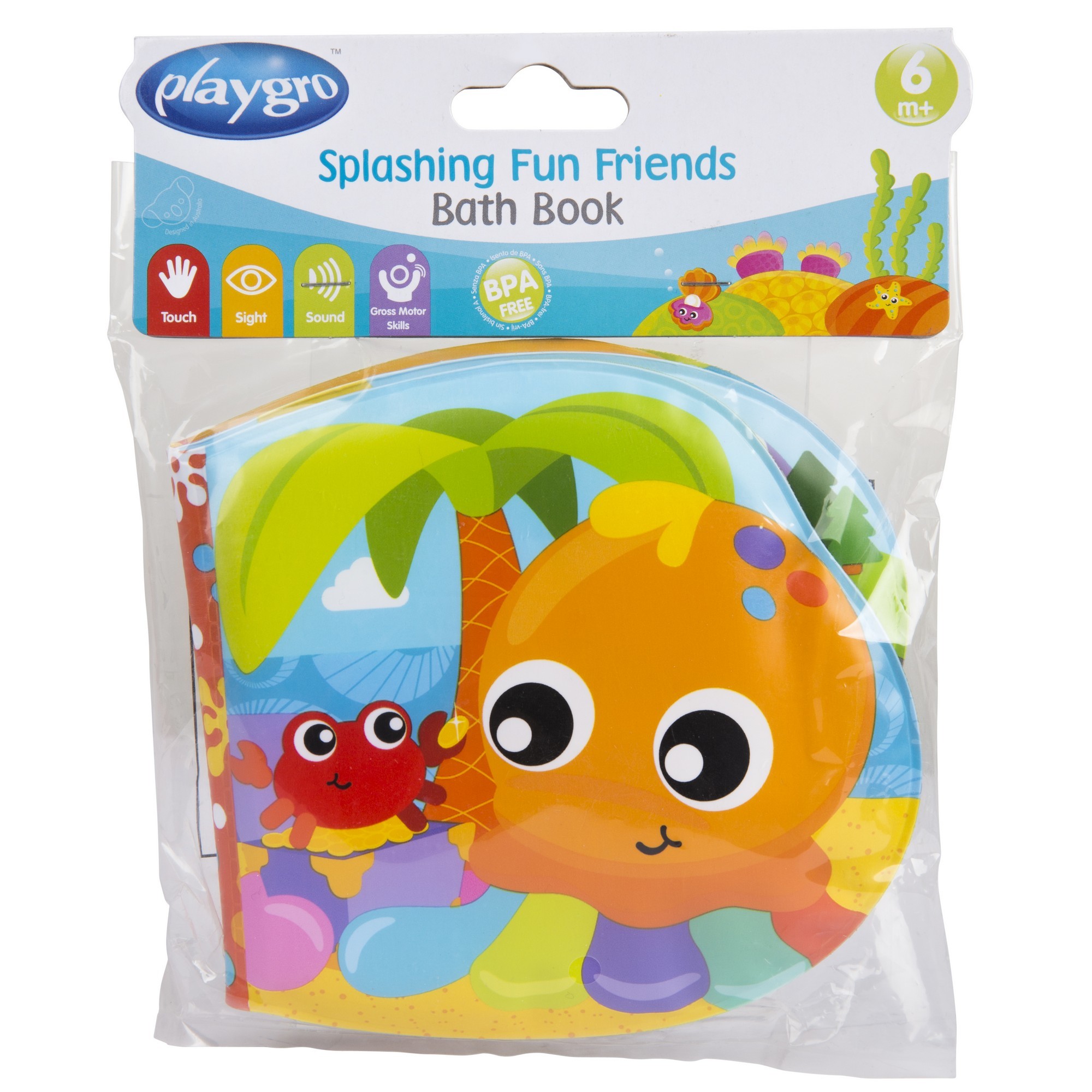 Игрушка для ванной Playgro Книжка-пищалка 0186965 - фото 2