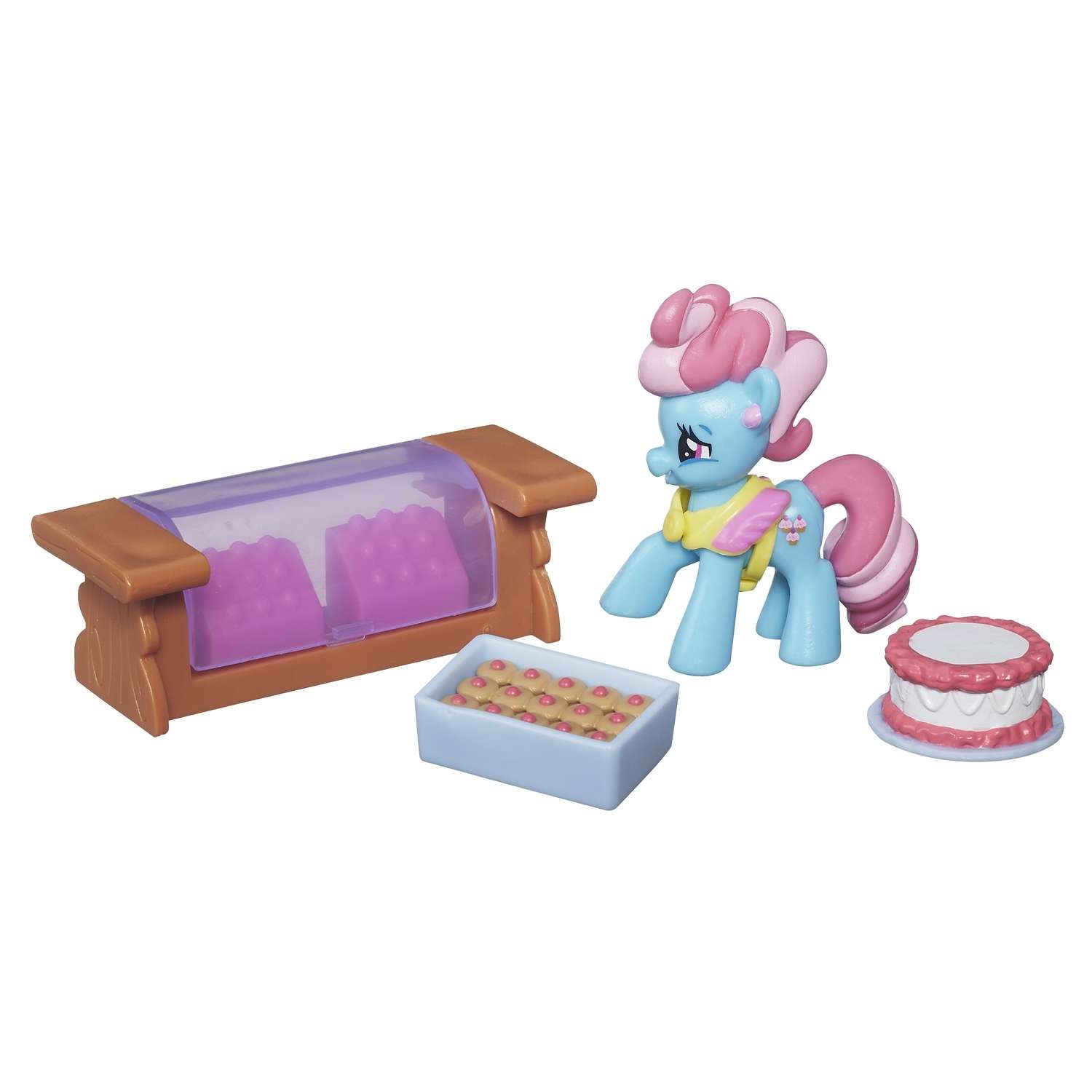 Игрушка My Little Pony Пони с аксессуарами Mrs.Dazzle Cake B5388 - фото 1