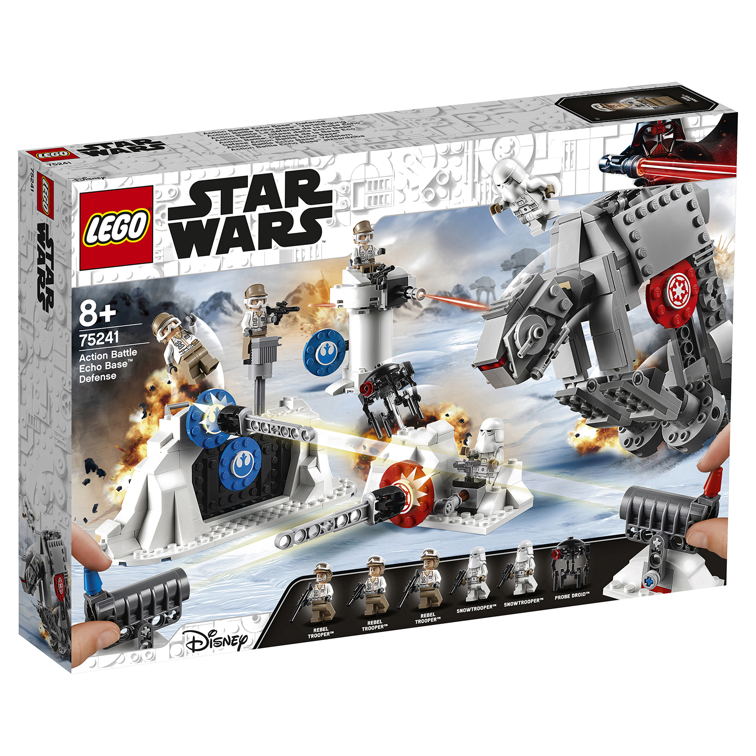 Конструктор LEGO Star Wars Защита базы Эхо 75241 купить по цене 2999 ₽ в  интернет-магазине Детский мир