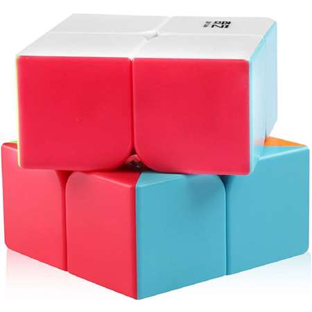 Кубик Рубика 2х2 головоломка SHANTOU цветной пластик