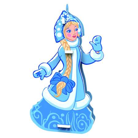 Новогоднее украшение IQ 3D PUZZLE Снегурочка