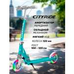 Самокат двухколесный складной CITYRIDE 120/120