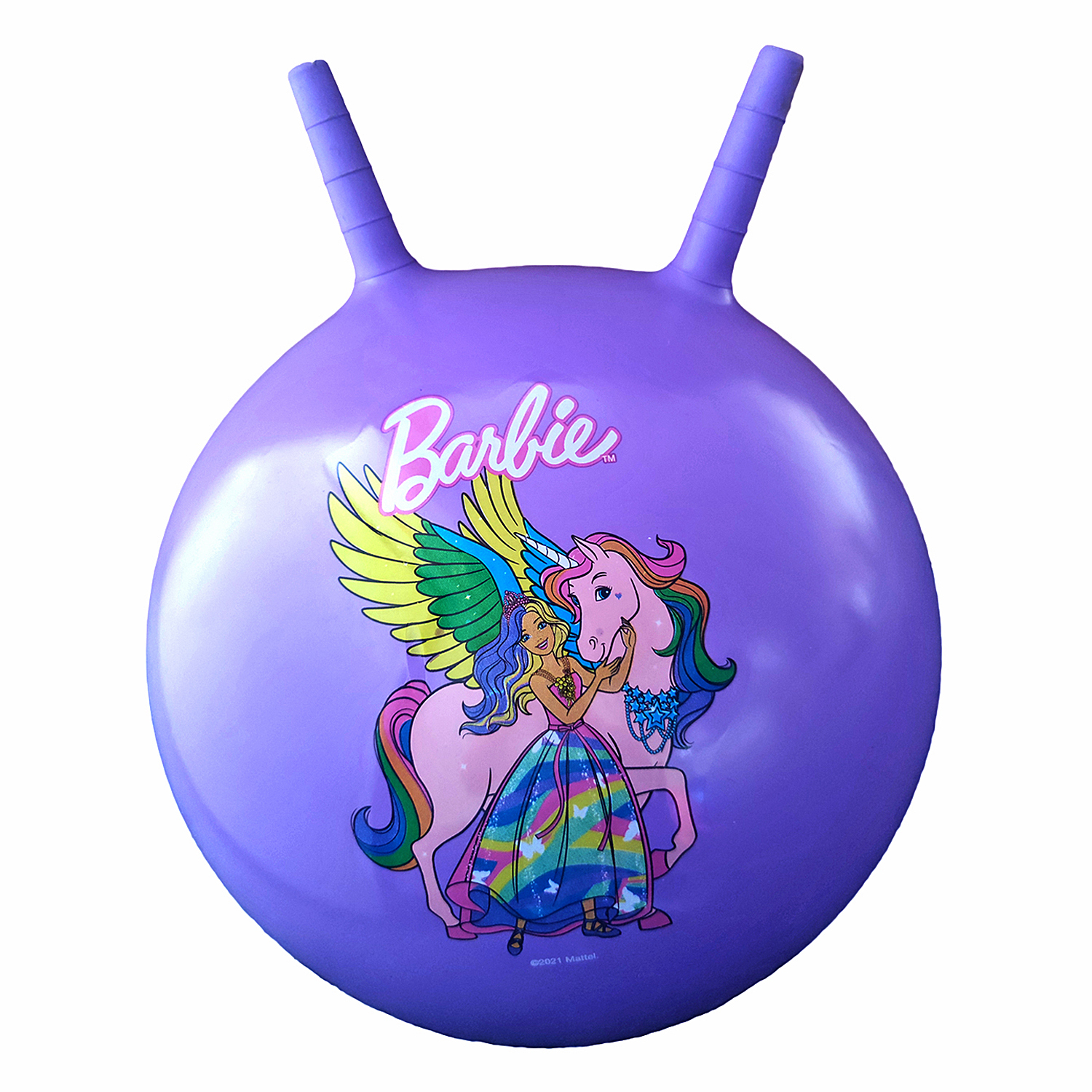 Мяч-попрыгун Barbie Фиолетовый DM0341 - фото 1