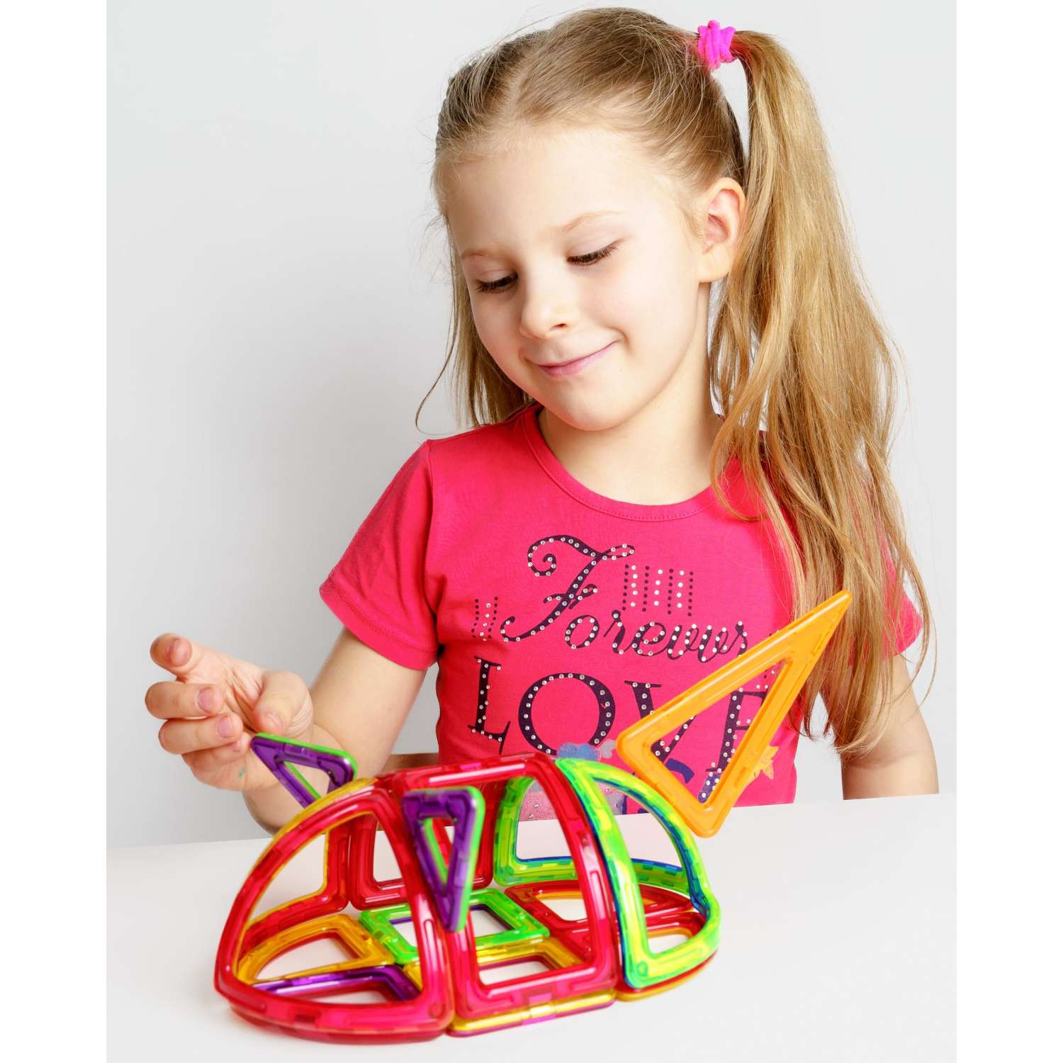 Конструктор Крибли Бу магнитный с крупными деталями сборный детская развивающая интересная игрушка от 3 лет - фото 2