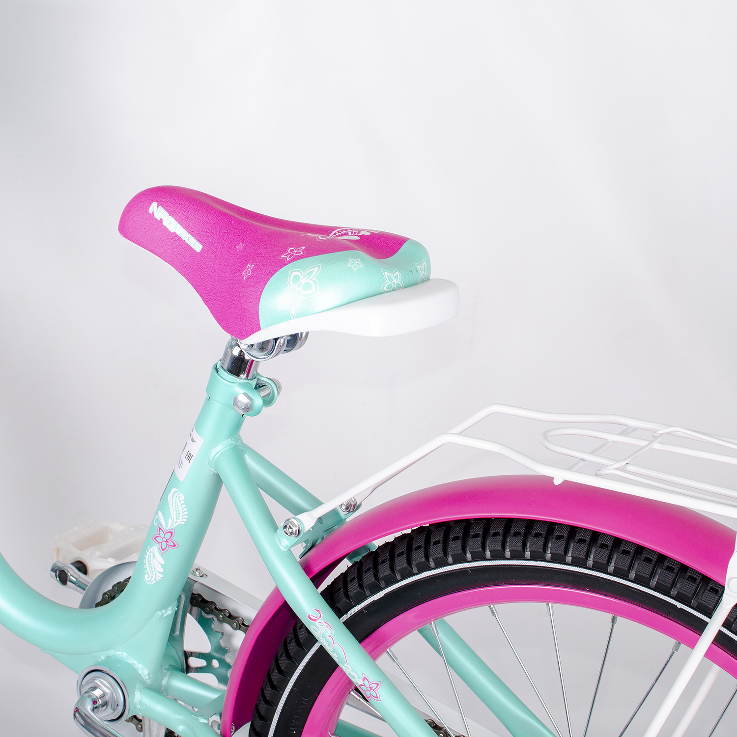 Велосипед NRG BIKES SWAN 20 mint-pink - фото 8