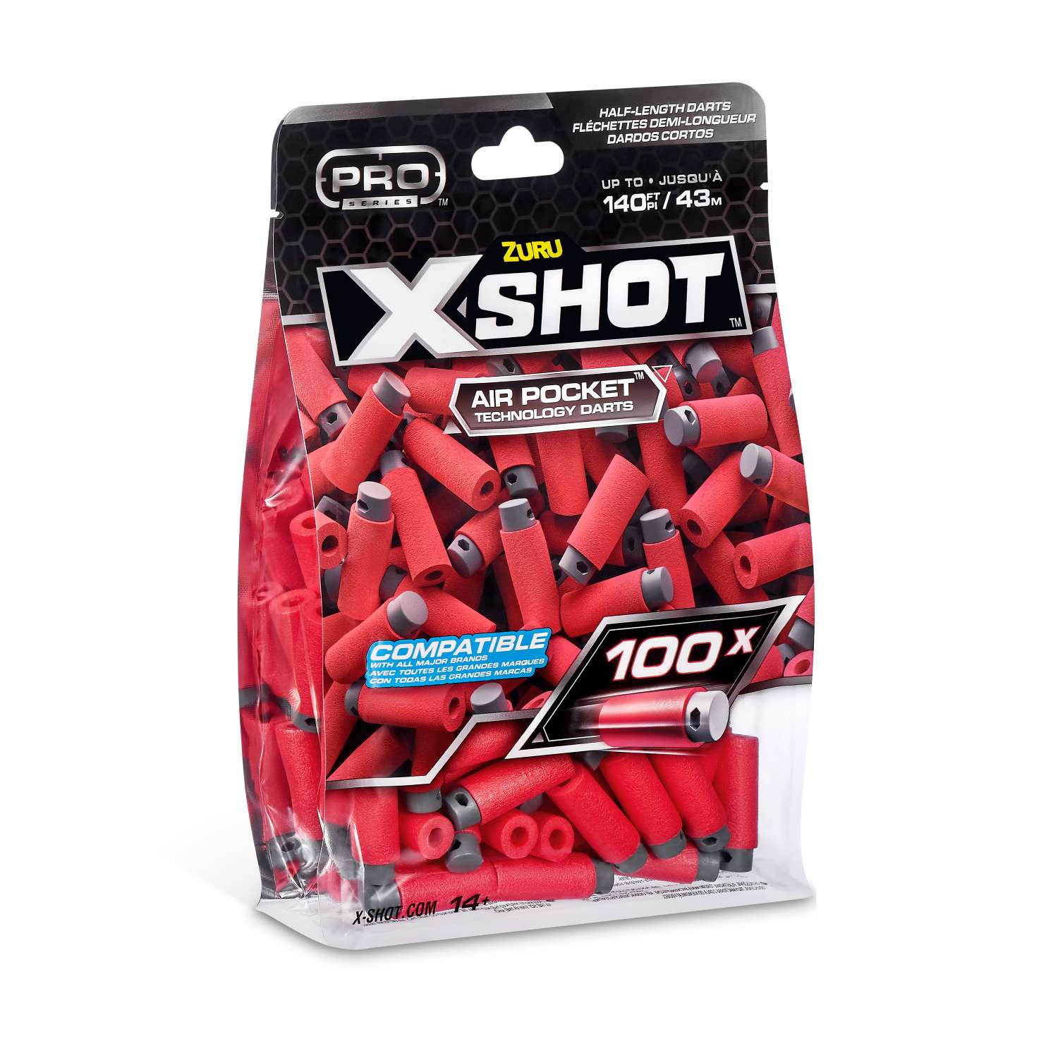 Набор стрел X-Shot PRO 100шт 36601 - фото 4