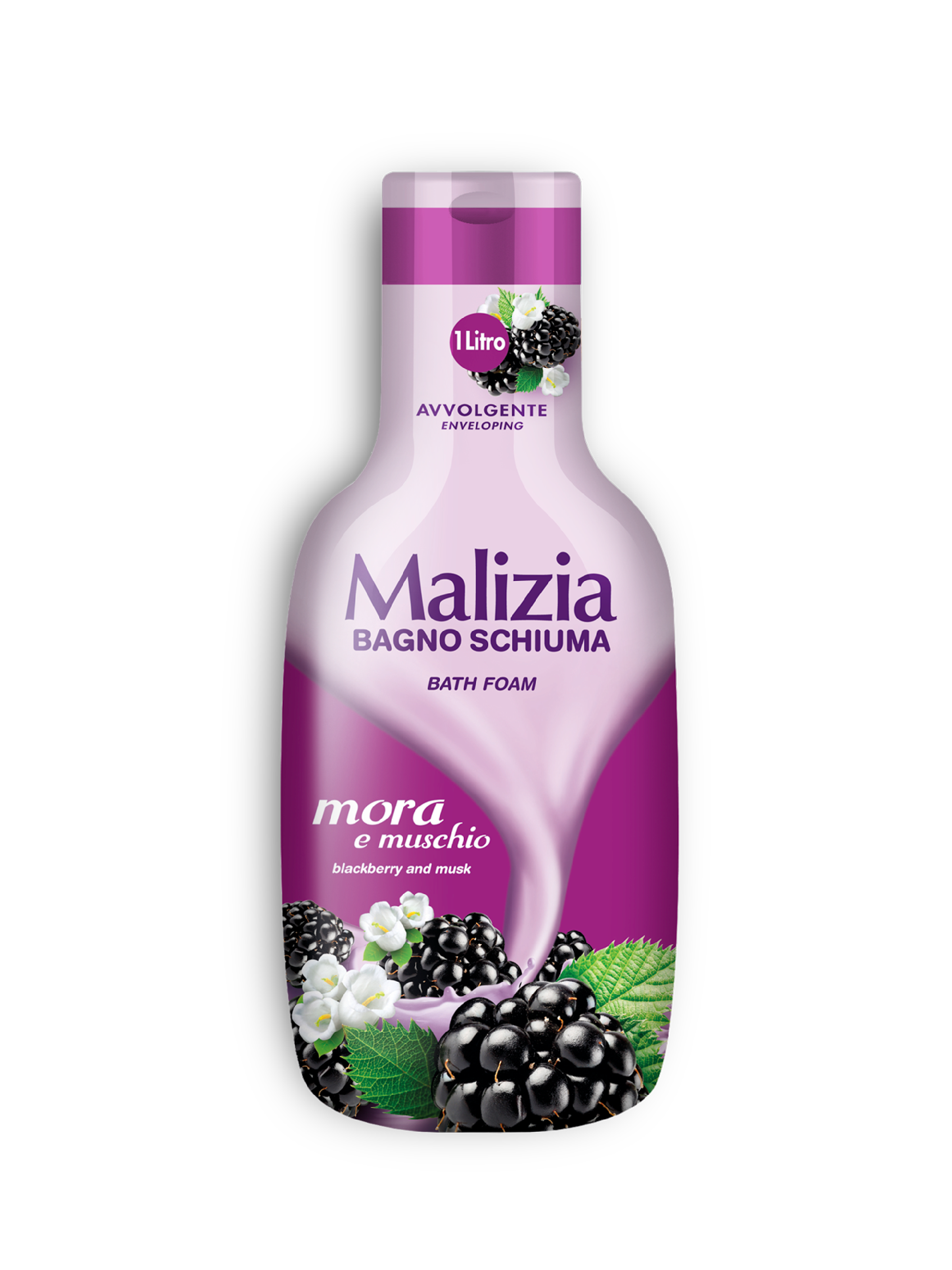 Пена для ванны Malizia MUSK BLACKBERRY 1000 - фото 5