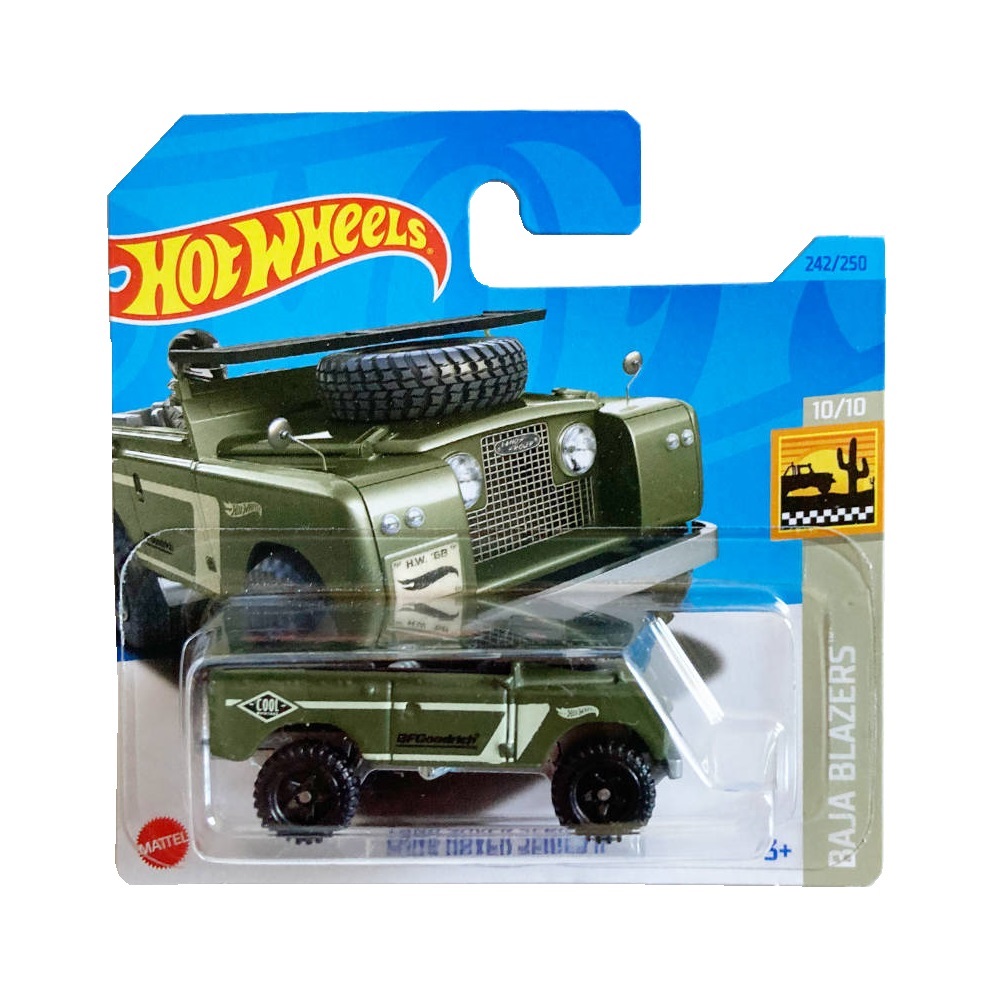 Машинка Hot Wheels LAND ROVER SERIES II серия BAJA BLAZERS 63101 - фото 2