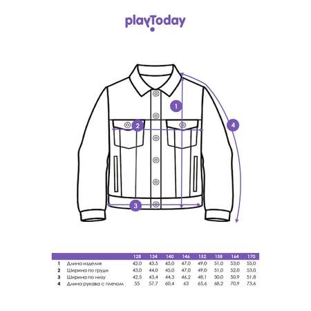 Куртка джинсовая PlayToday