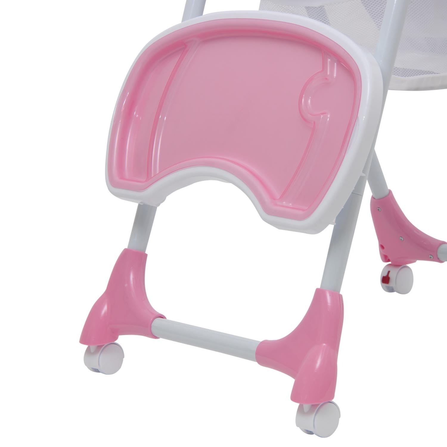 Стульчик для кормления Polini kids Disney baby 470 Кошка Мари Розовый - фото 18