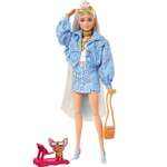 Кукла Barbie Экстра в джинсовой куртке HHN08