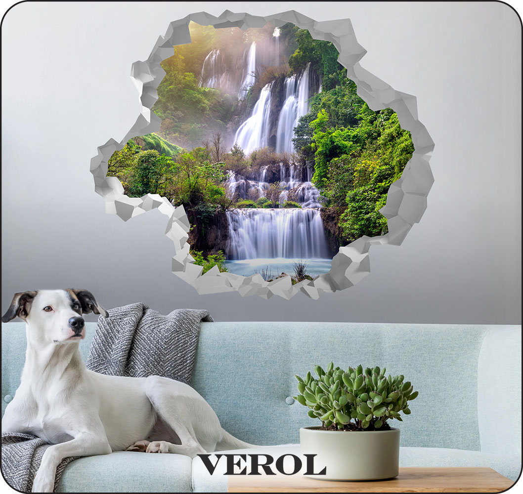 Наклейки интерьерные VEROL Пейзаж в стене - фото 3