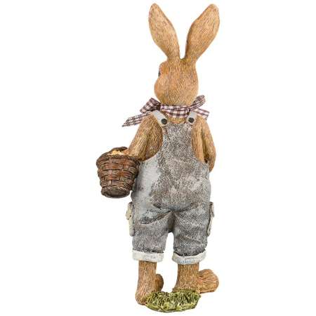 Фигурка Lefard кролик country life 21 см полистоун 79-164